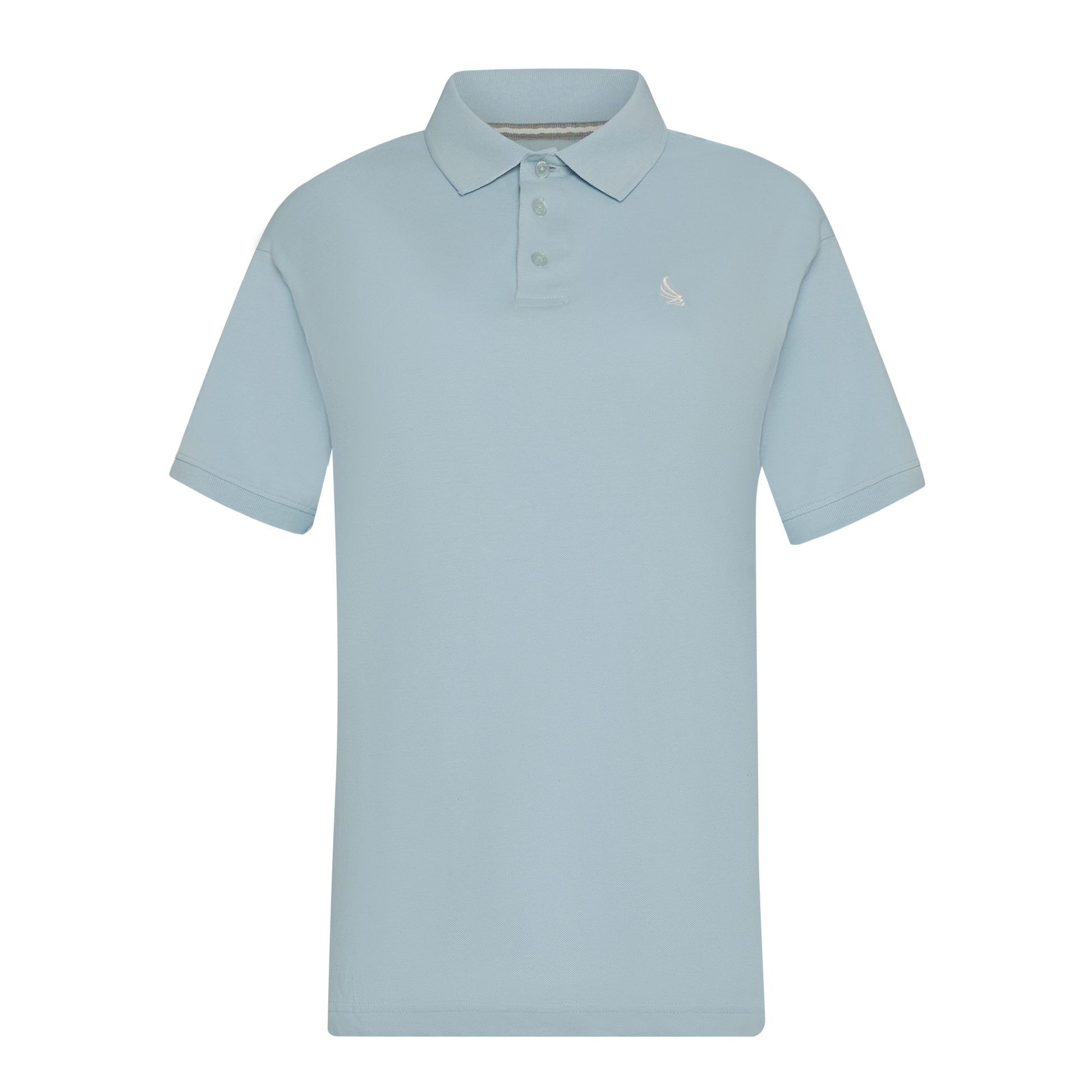 Regular Fit Polo in Cotton Piquet with 3D Embroidered Wing Gisada Polo