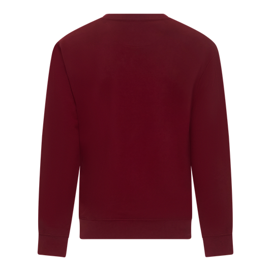 Regular Fit Sweatshirt in Midweight Cotton with Silicon Print Gisada Sweatshirt