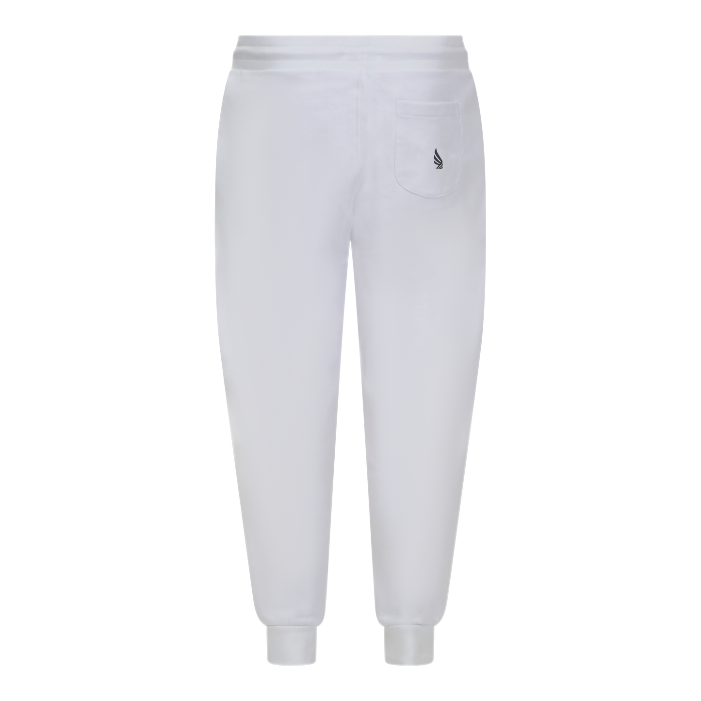 Regular Fit Jogger in Midweight Cotton with Small Silicon Logo Gisada Jogger