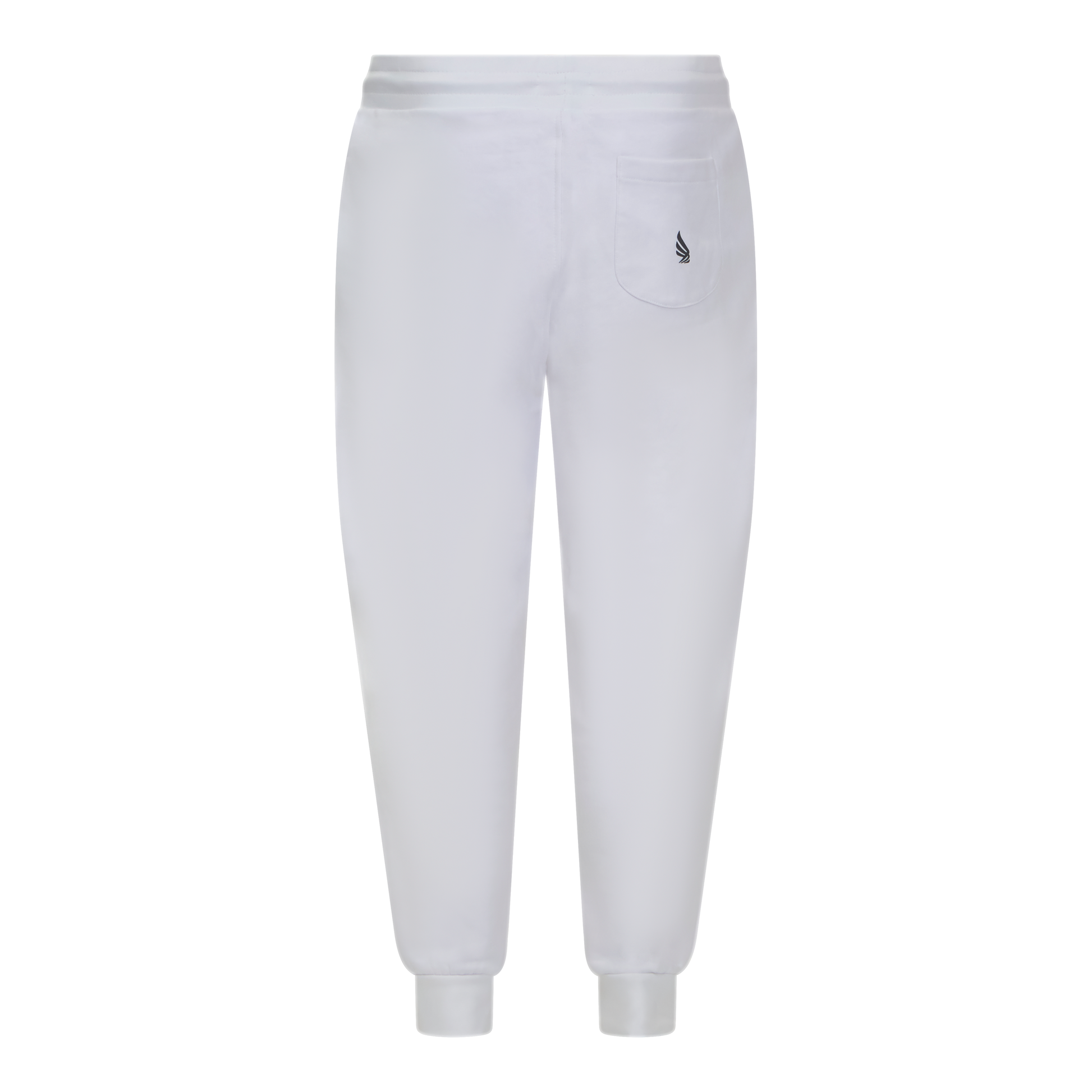 Regular Fit Jogger in Midweight Cotton with Small Silicon Logo Gisada Jogger