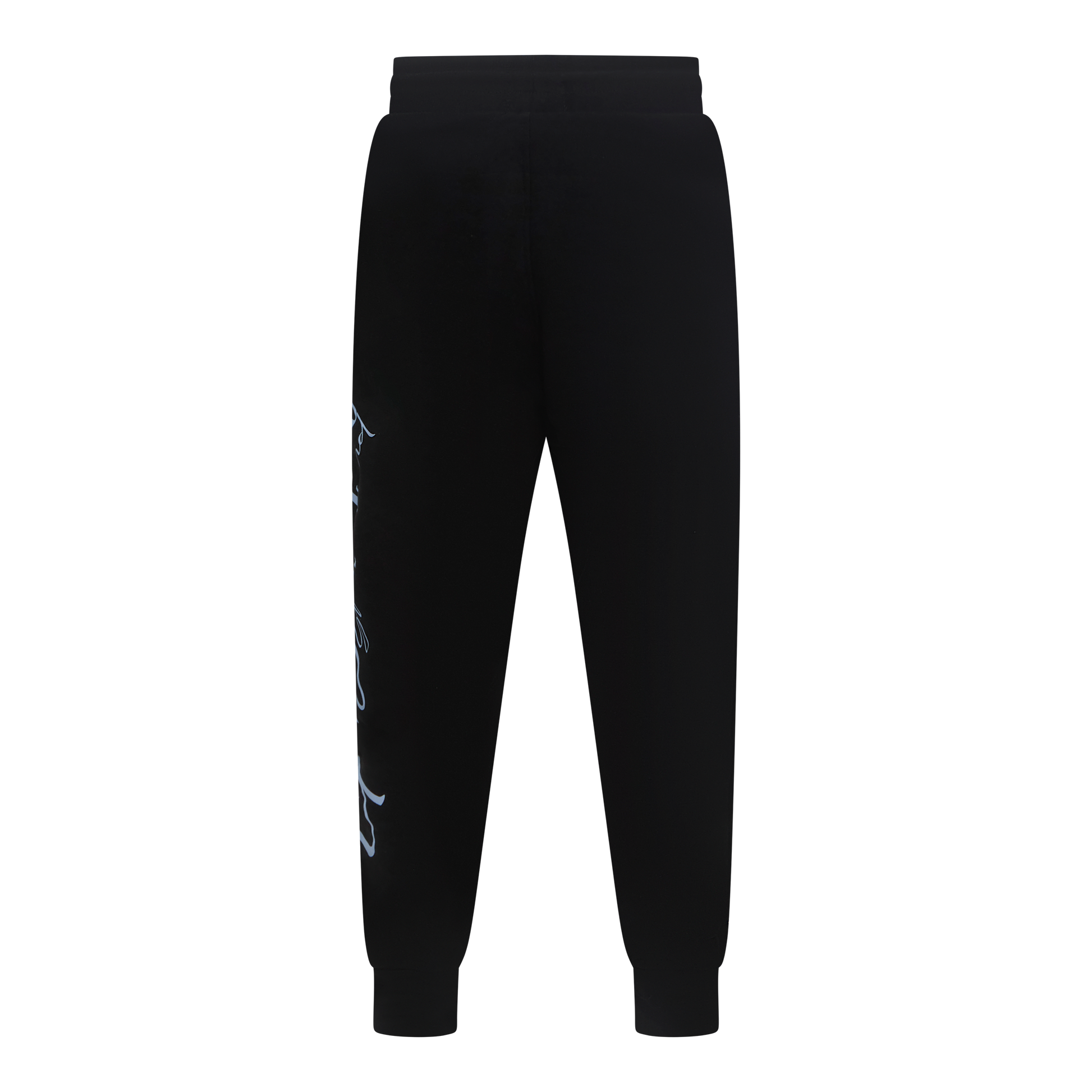 Regular Fit Jogger in Midweight Cotton with Cursive Puff Print Gisada Jogger