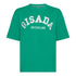 Oversized T-Shirt in Heavy Cotton with College Print Gisada Shirts