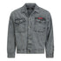 Regular Fit Denim Jacket with Mini Label Patch Gisada Denim