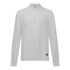 Front view of ivory half-zip pullover by Gisada