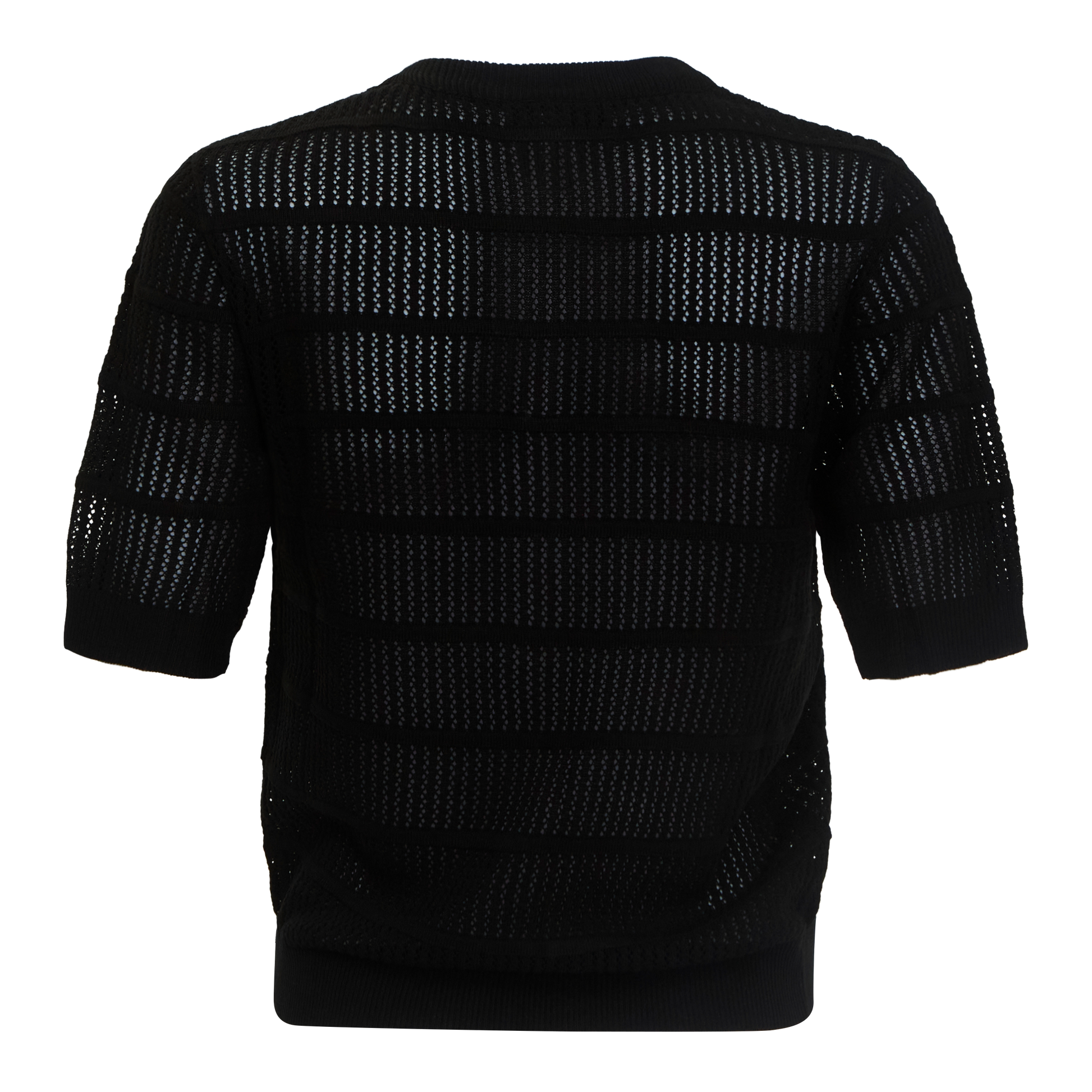 Regular Fit Pointelle Cardigan Gisada Knitwear