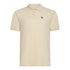 Regular Fit Short Sleeves Polo in Cotton Piquet with 3D Embroidered Wing Gisada Polo