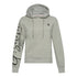 Regular Fit Hoodie in Midweight Cotton with Puff Print Gisada Hoodie
