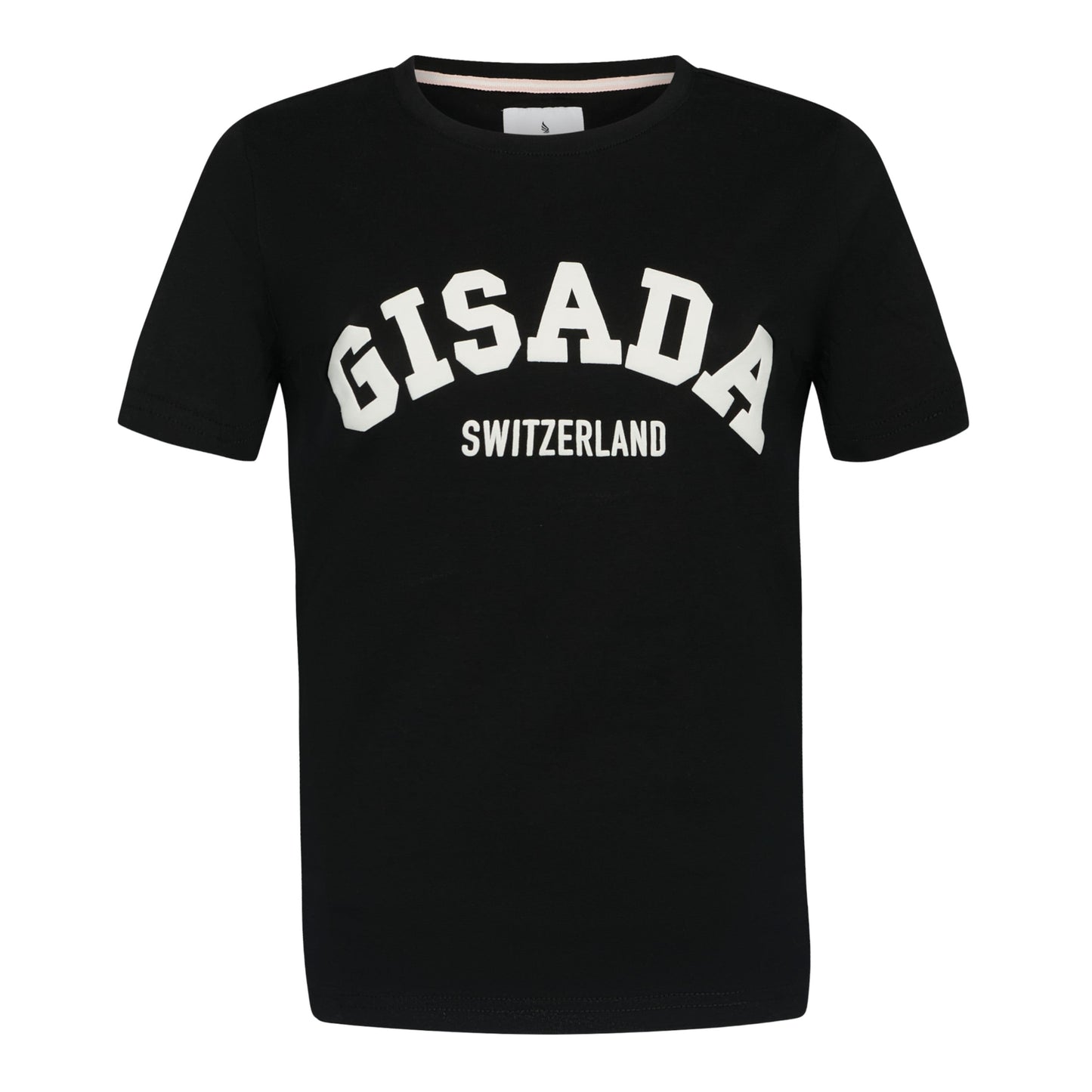 Regular Fit T-Shirt in Jersey Cotton with Puff Print Gisada Shirts