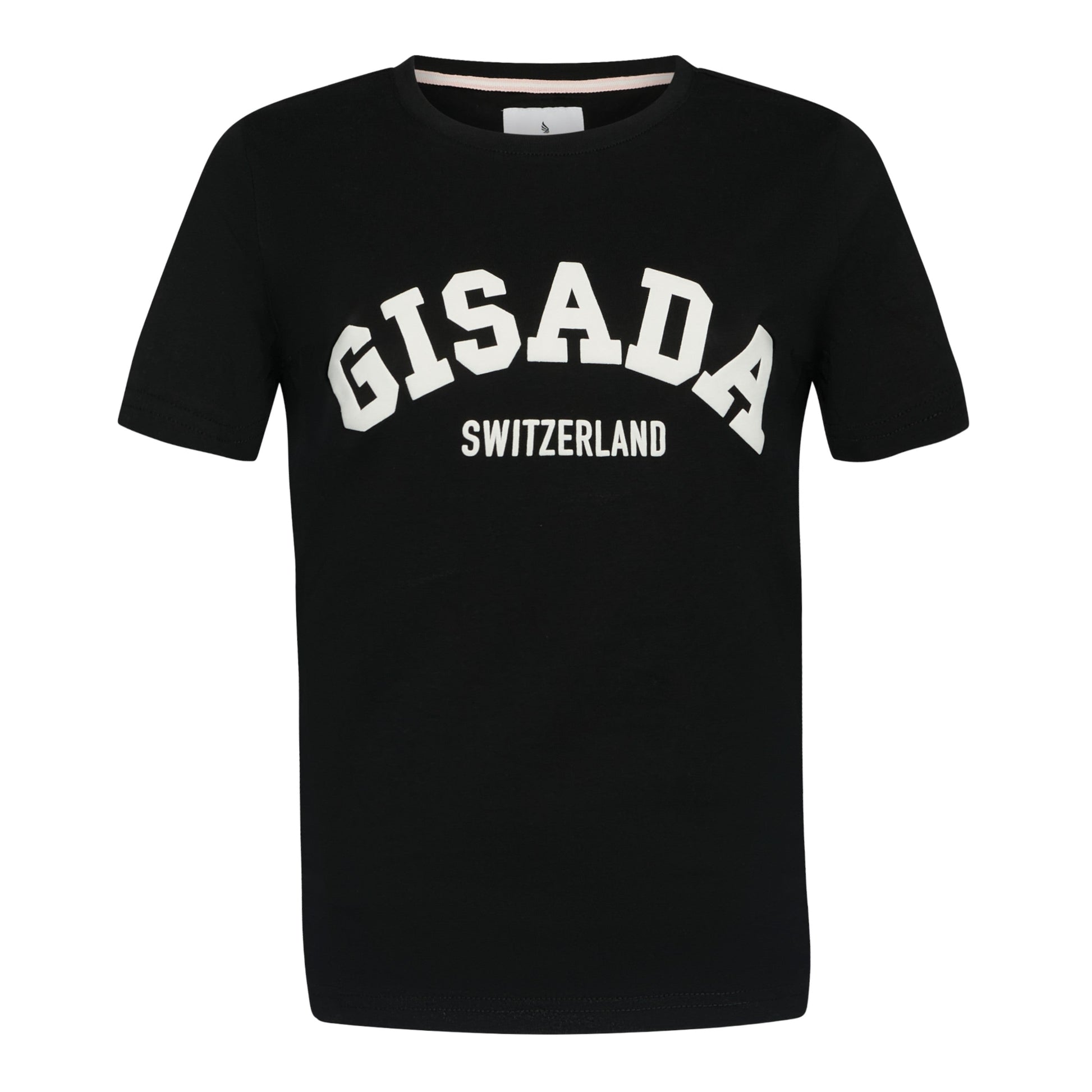 Regular Fit T-Shirt in Jersey Cotton with Puff Print Gisada Shirts