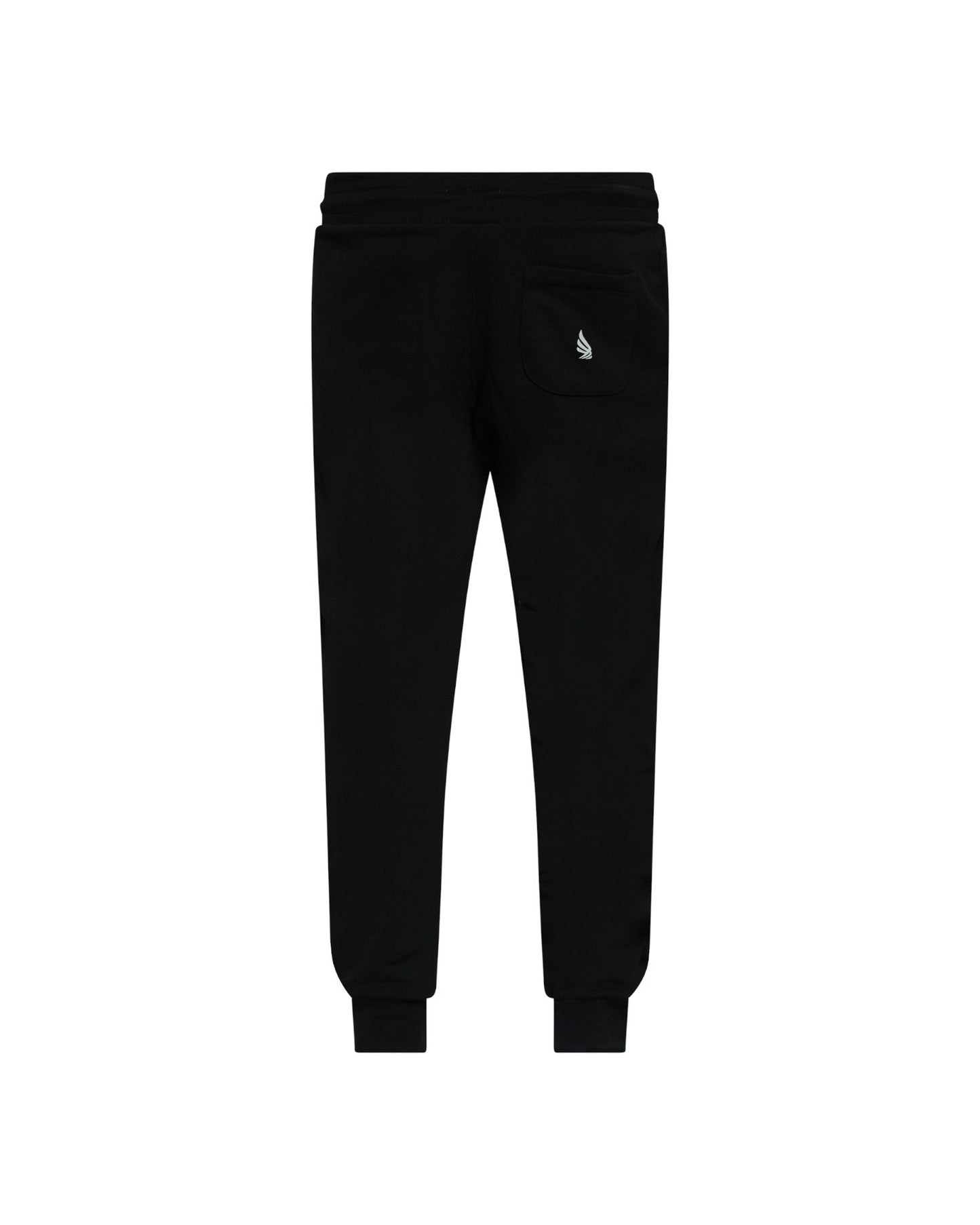 Regular Fit Jogger in Midweight Cotton with Small Silicon Logo Gisada Jogger