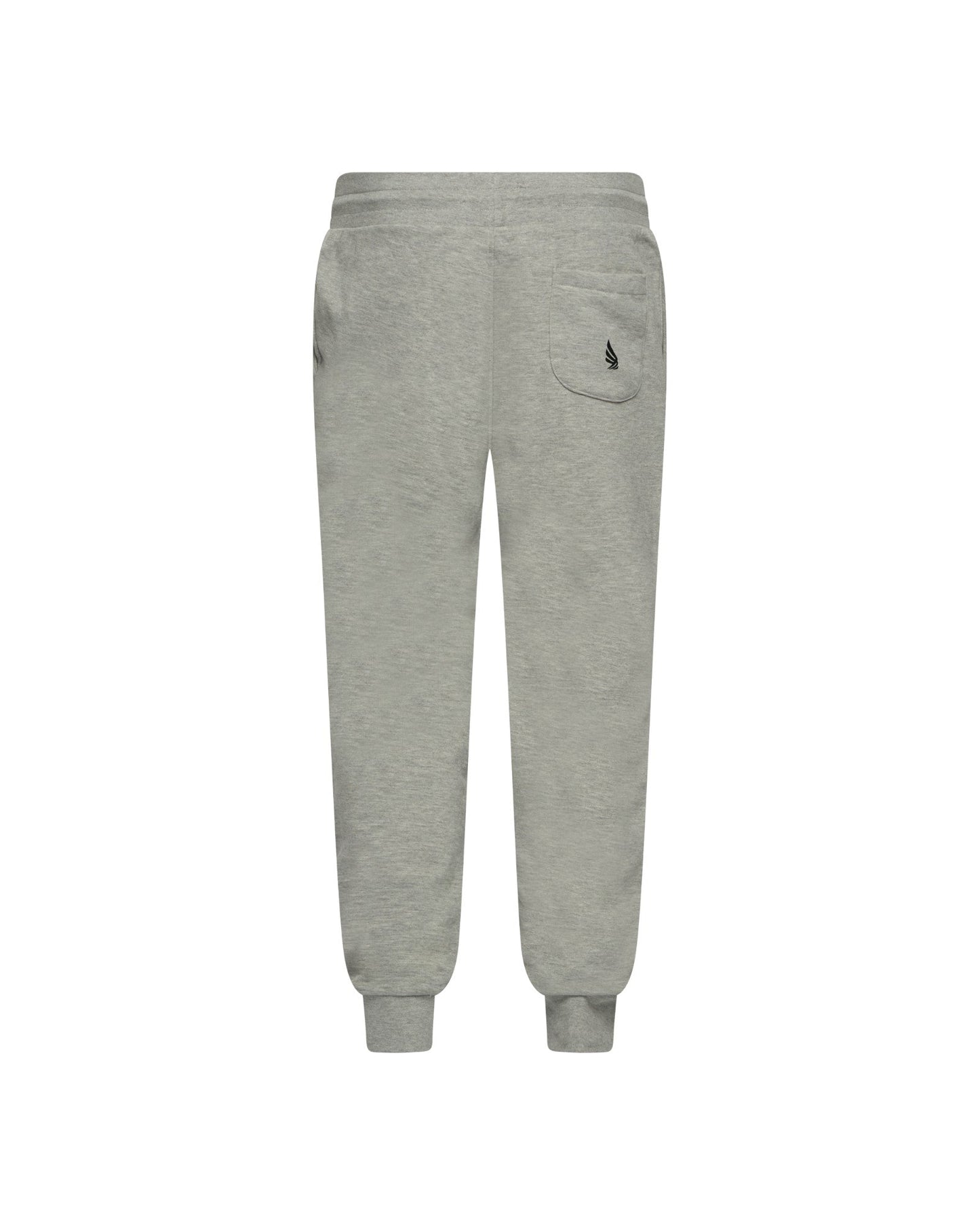 Regular Fit Jogger in Midweight Cotton with Flock Print Gisada Jogger