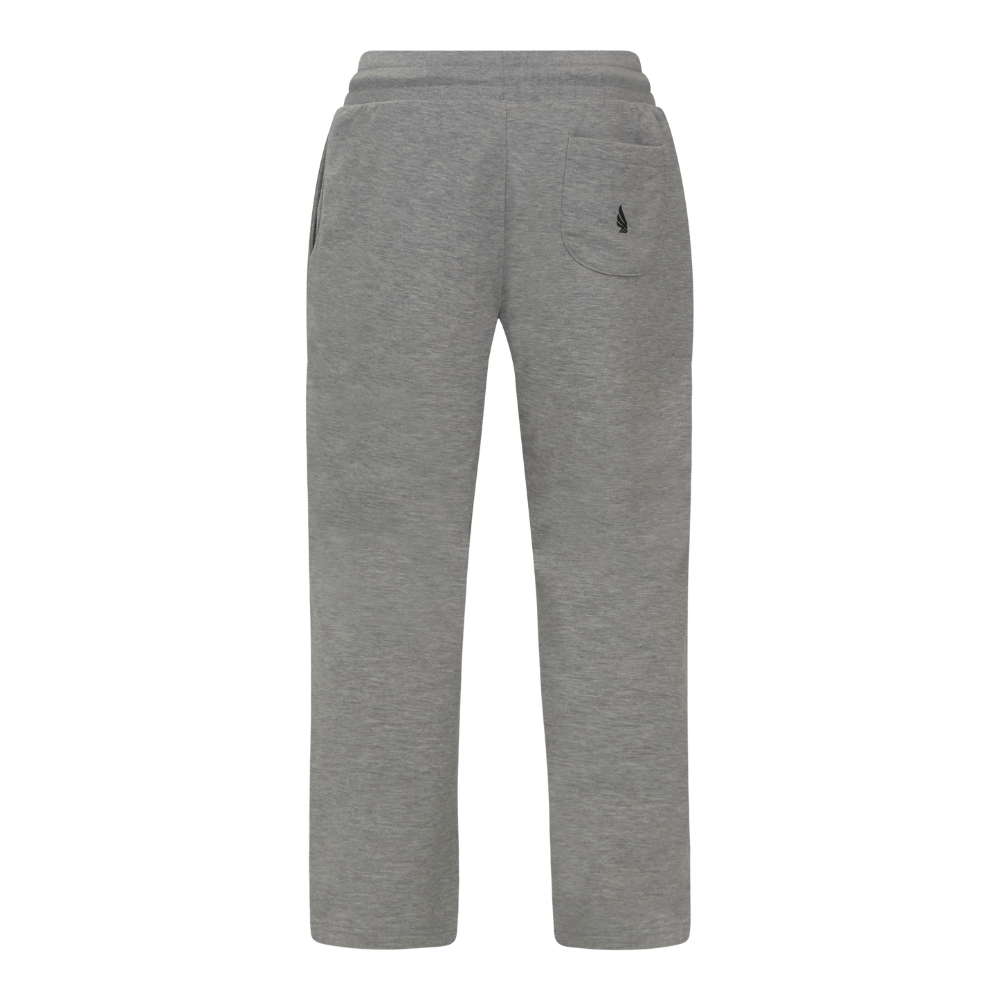 Regular Fit Jogger in Midweight Cotton with Small Silicon Logo Gisada Jogger