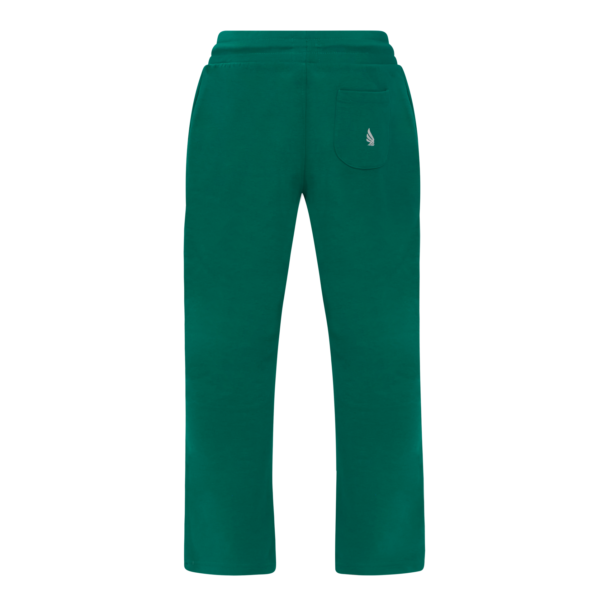 Regular Fit Jogger in Midweight Cotton with Small Silicon Logo Gisada Jogger
