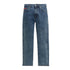Wide Leg Denim Jeans with Inside Bottom Label Gisada Jeans