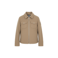 Zip‑Up Jacket with Chest Pockets - Gisada.com