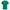 Bold emerald green cotton T-shirt in regular fit by Gisada