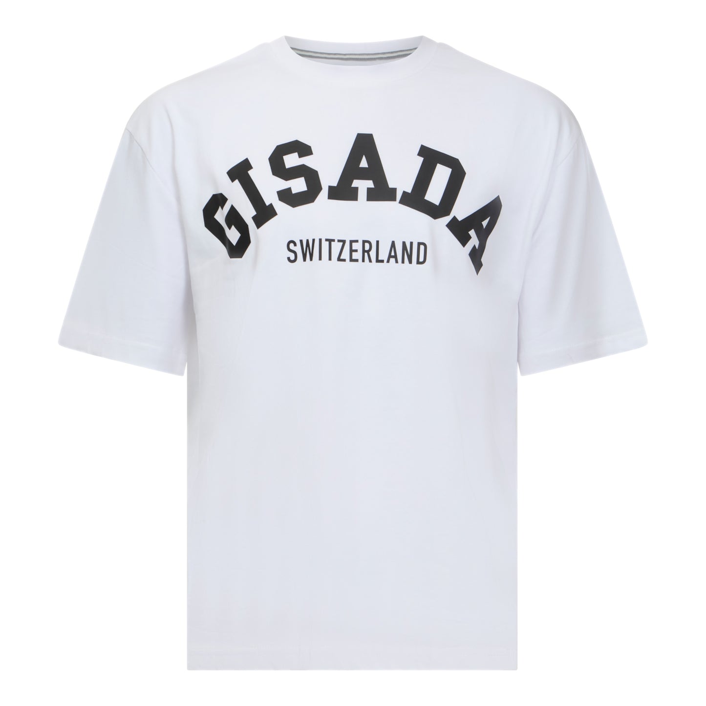 Oversized T-Shirt in Heavy Cotton with College Print