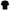 Back view of oversized black heavyweight cotton T-shirt by Gisada