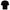 Back view of black heavyweight T-shirt with tonal Gisada branding