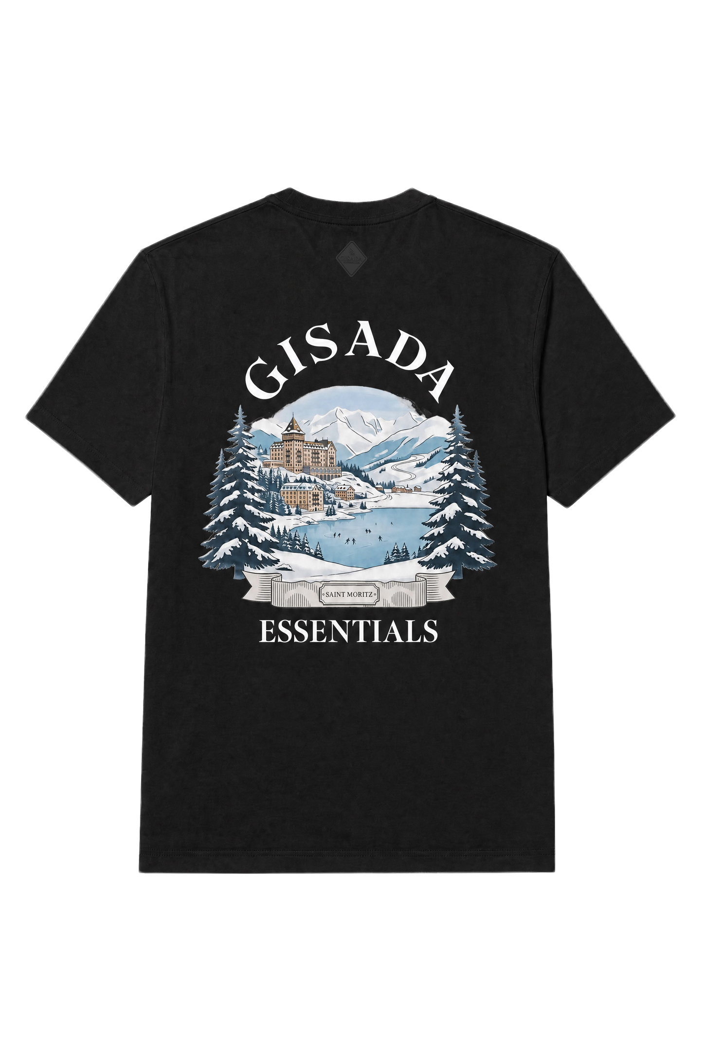 Fine Cotton Jersey Unisex T-Shirt With Print