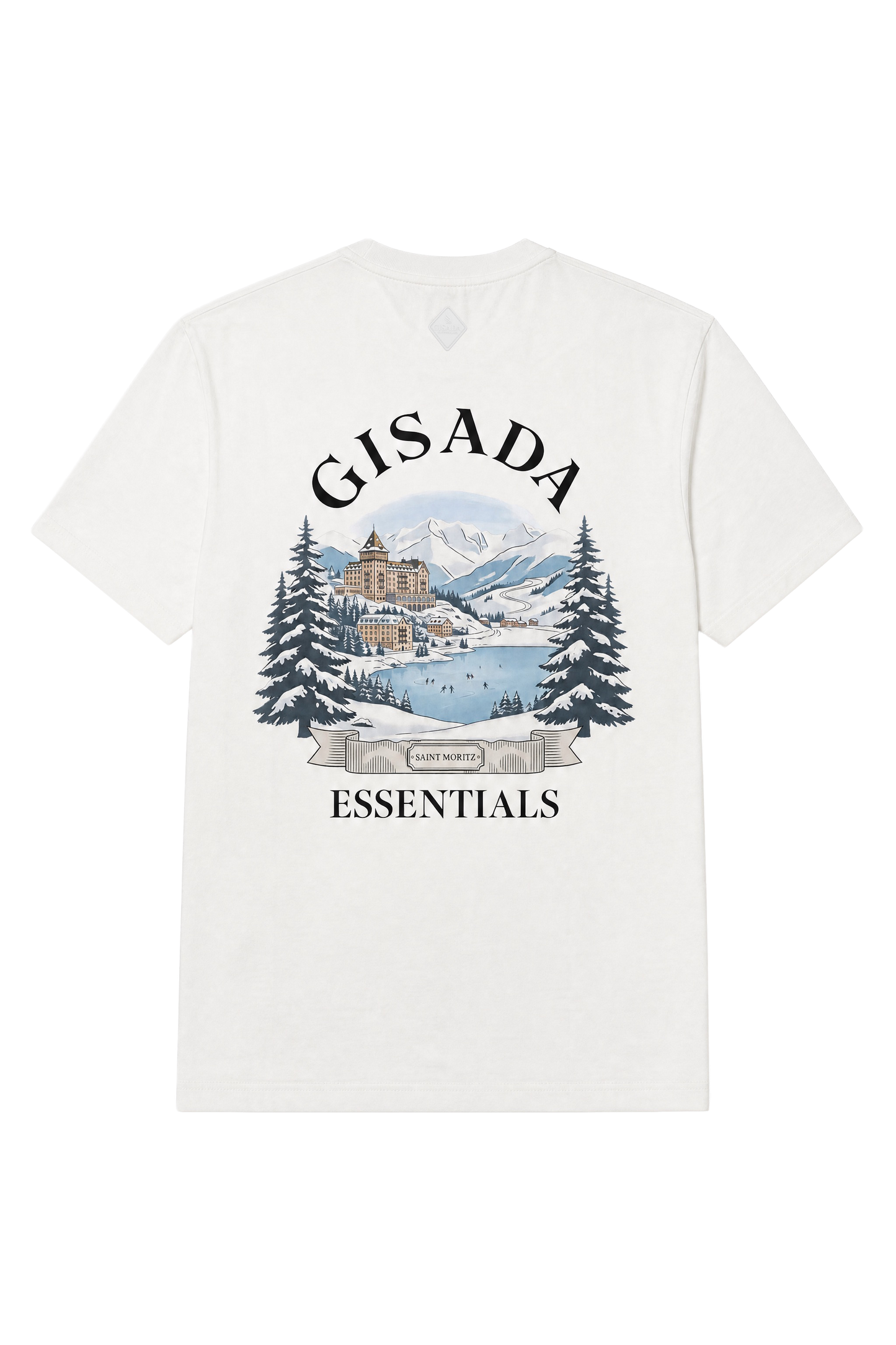 Fine Cotton Jersey Unisex T-Shirt With Print