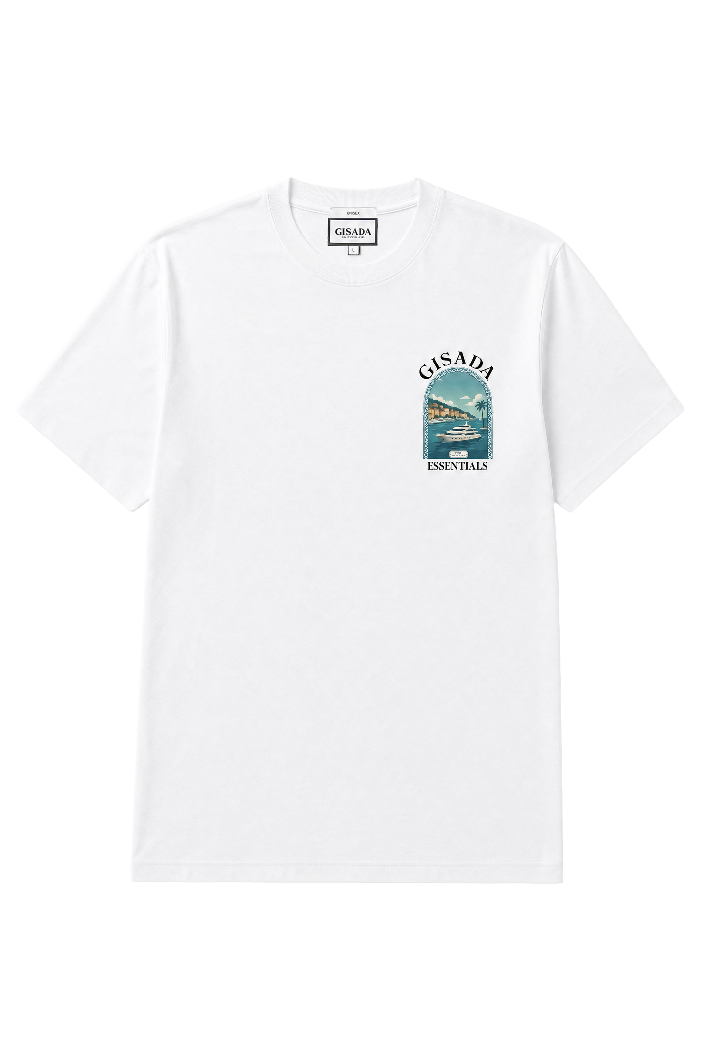 Fine Cotton Jersey Unisex T-Shirt With Print