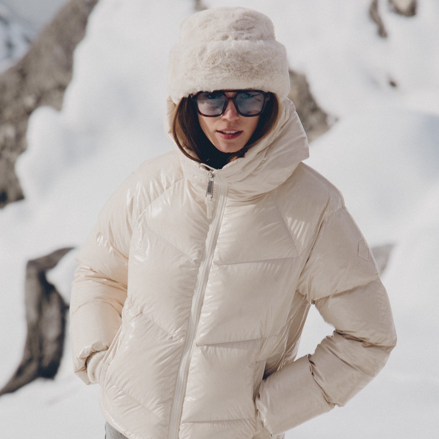 Women’s Feather-Filled Puffer Jacket