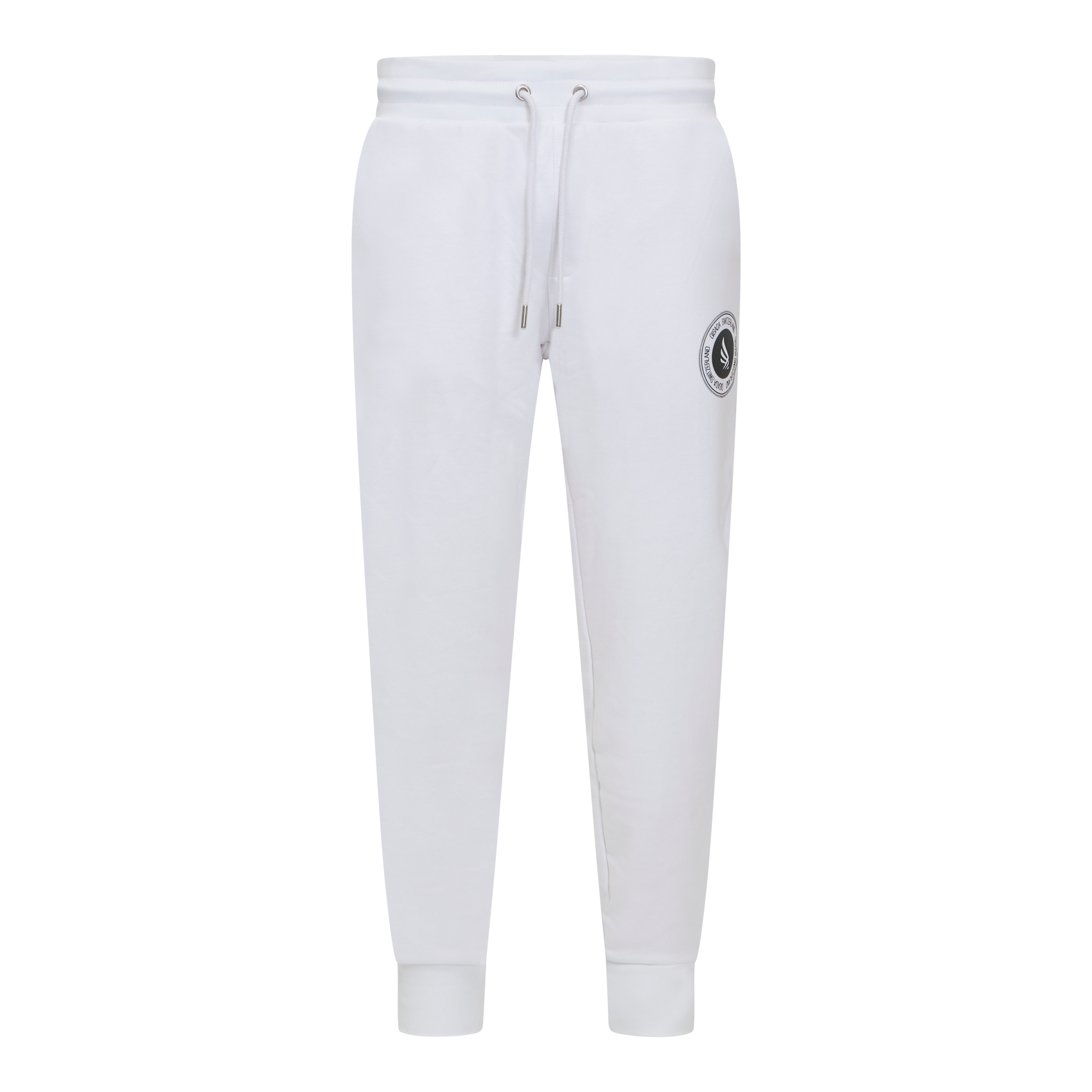 Regular Fit Jogger in Midweight Cotton with Flock Print