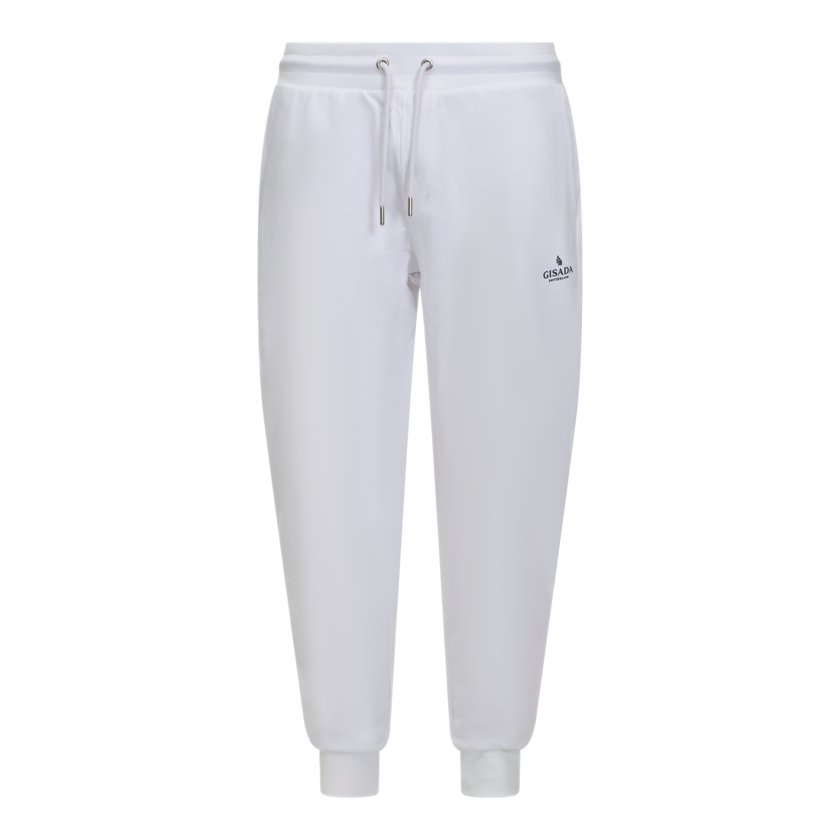 Regular Fit Jogger in Midweight Cotton with Small Silicon Logo