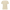 Back view of beige cotton t-shirt in regular fit