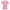 Back view of regular fit pink Gisada t-shirt
