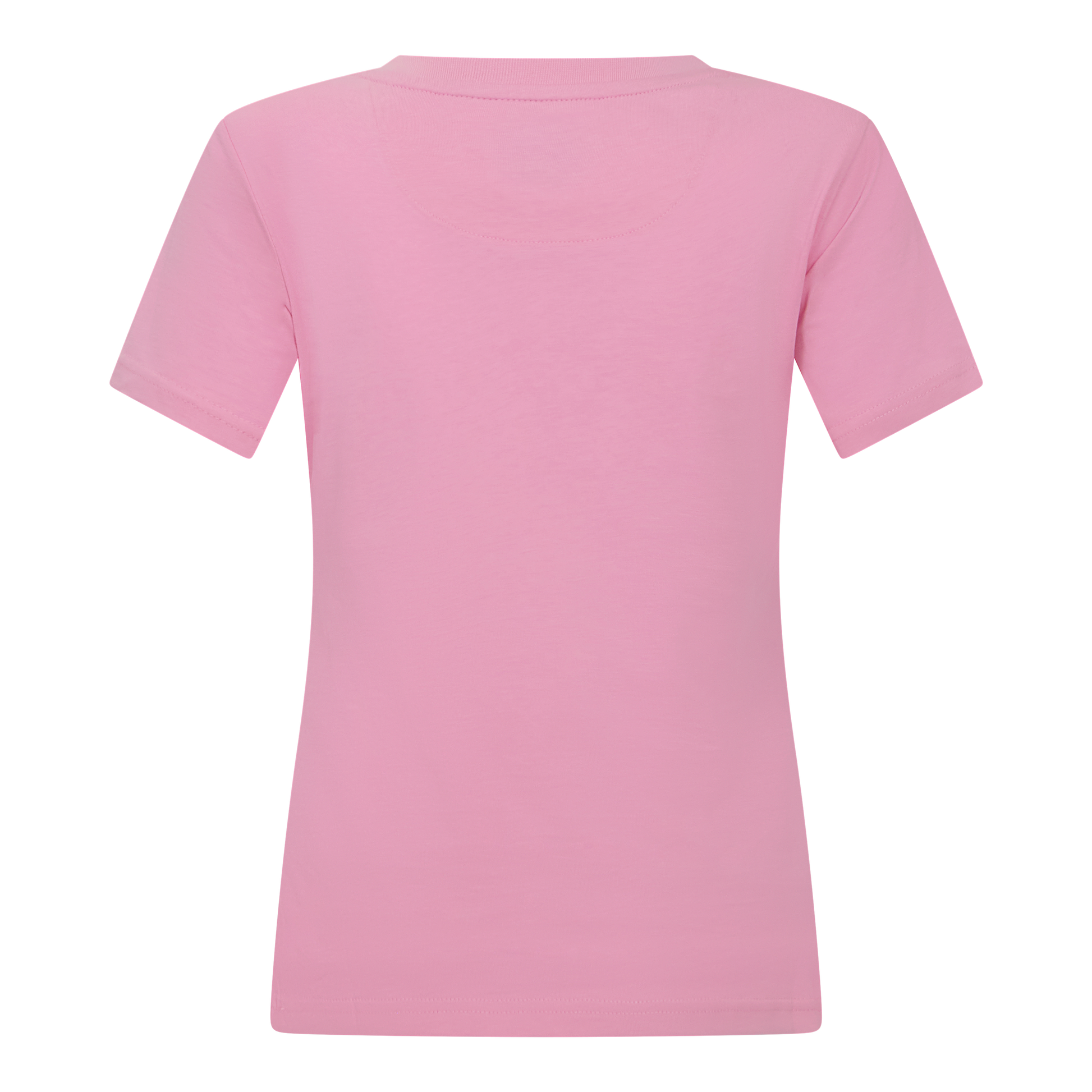 Back view of regular fit pink Gisada t-shirt