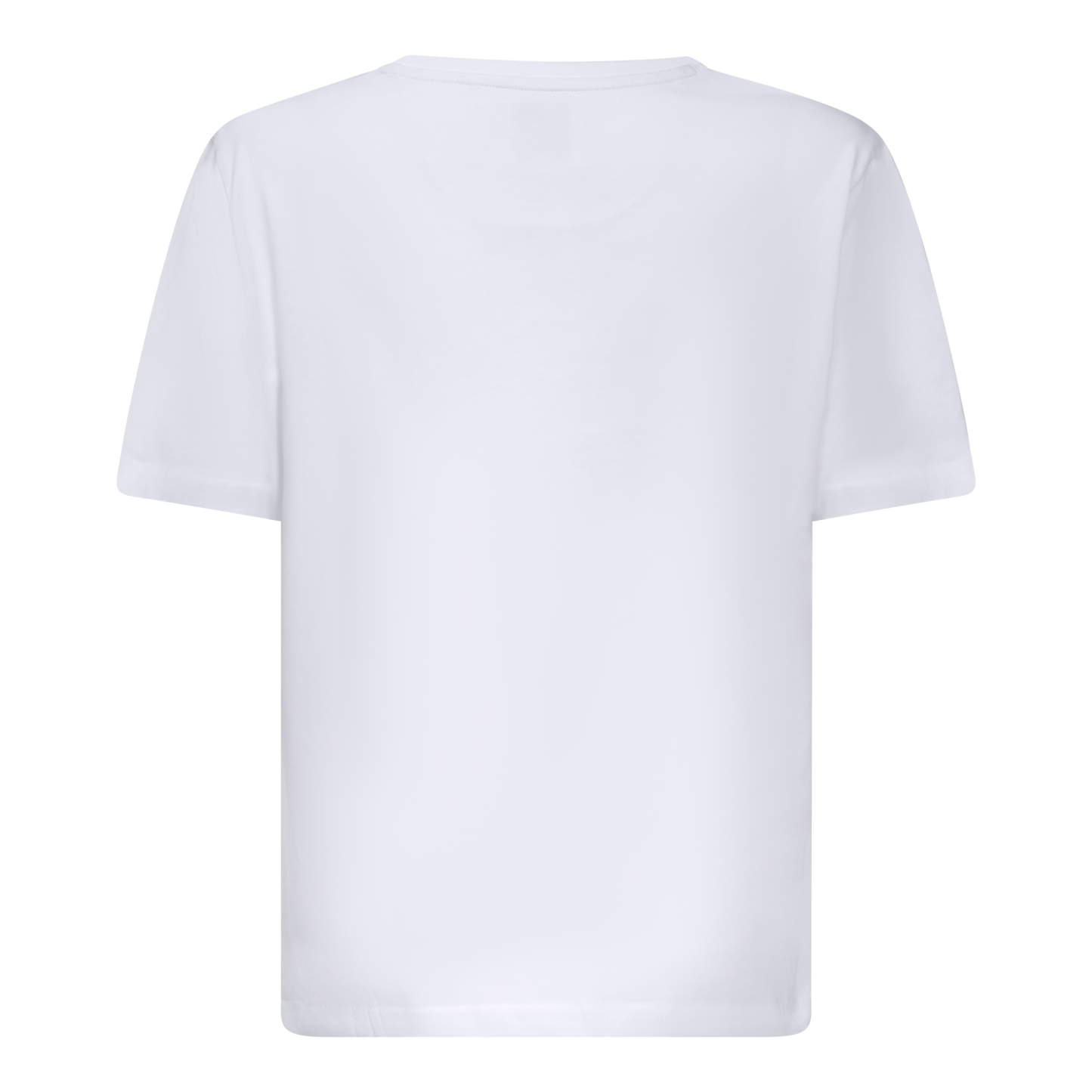 Oversized T-Shirt in Jersey Cotton with Flock Print