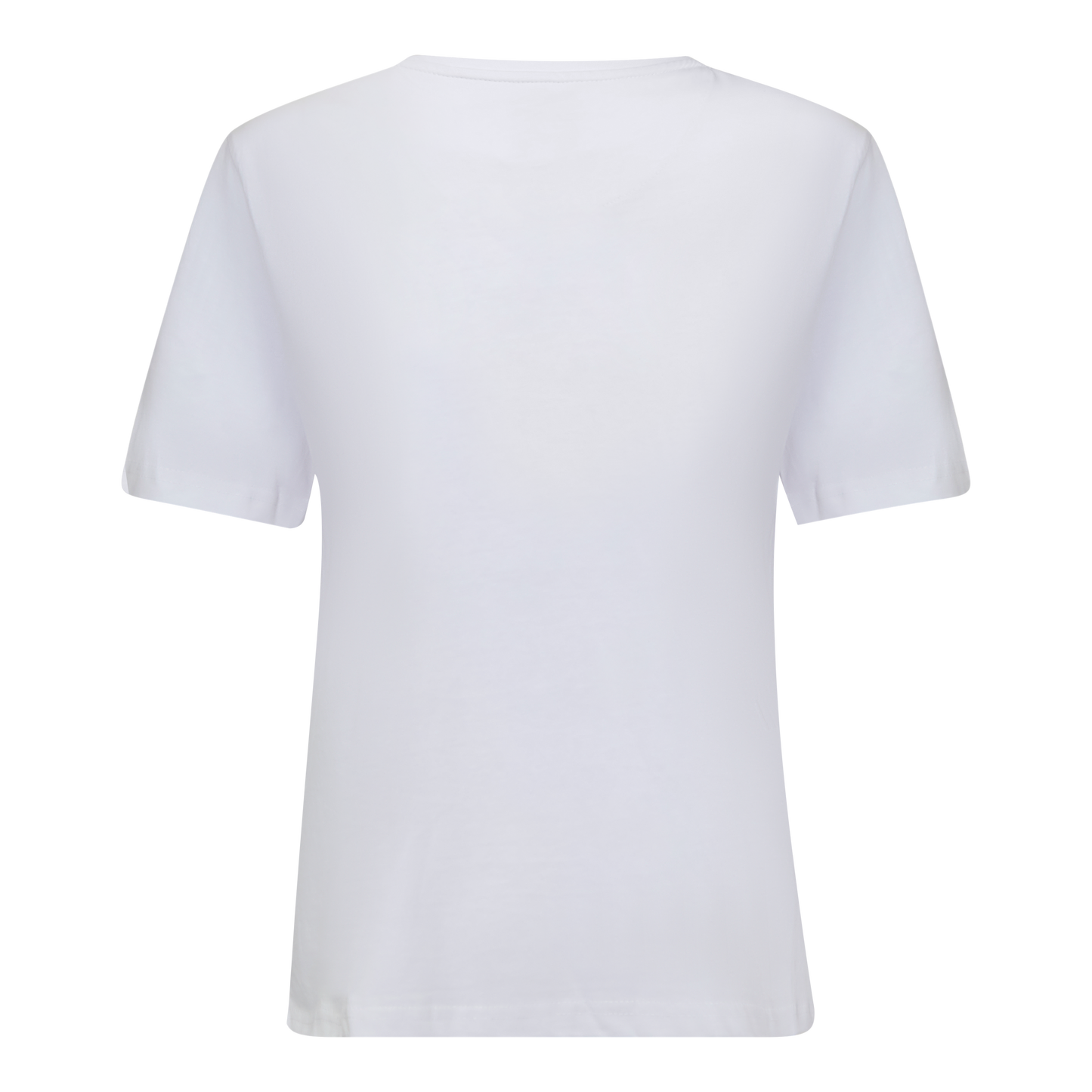 Oversized T-Shirt in Jersey Cotton with Small Silicon Logo