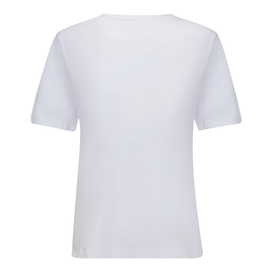 Oversized T-Shirt in Jersey Cotton with Small Silicon Logo Gisada Shirts