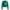 Green cropped sweatshirt with vertical silicone Gisada logo