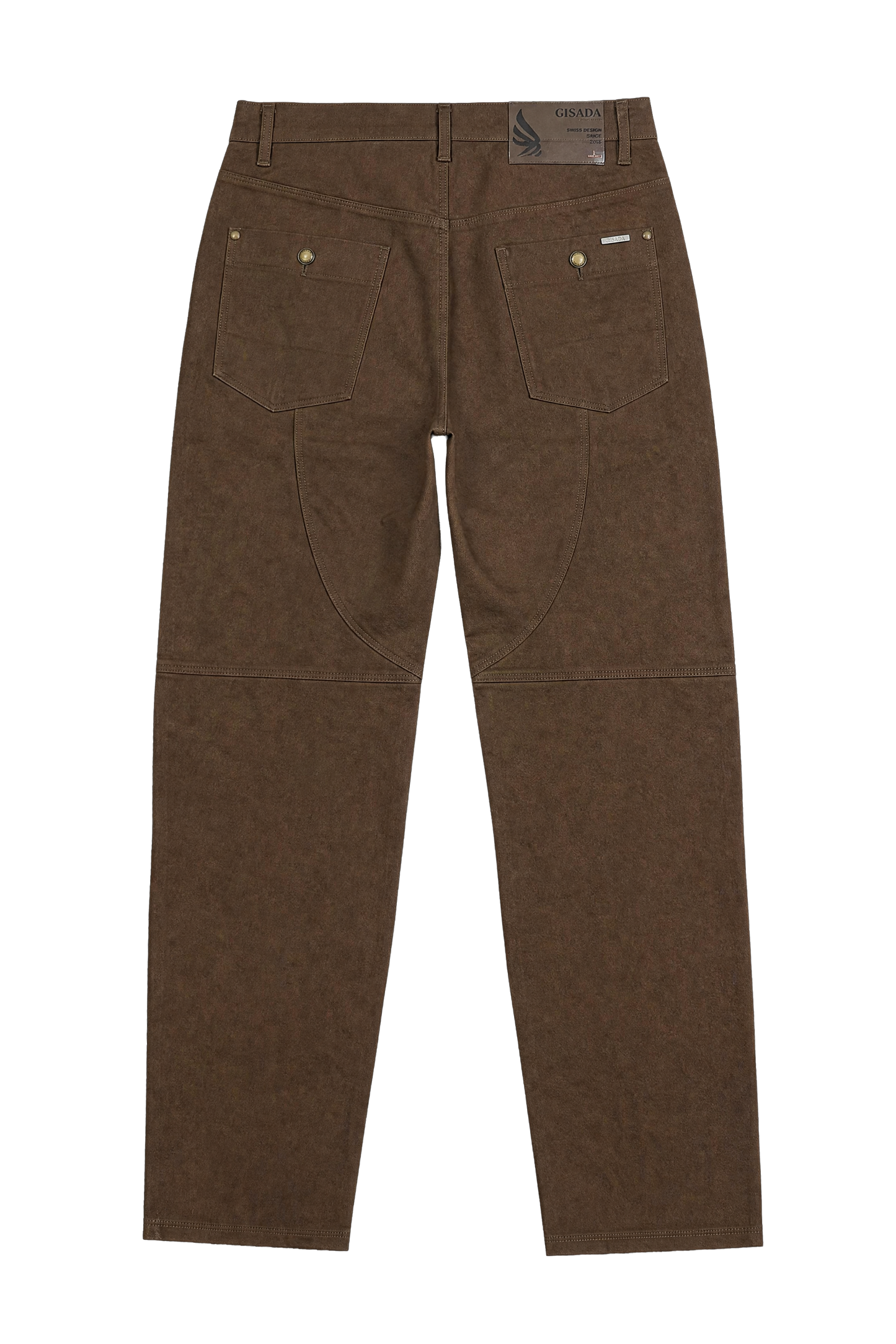 Chino aus Baumwolle mit geradem Bein und Gisada-Label
