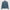 Boxy Denim Jacket with Allover Gisada Laser Print Gisada Denim