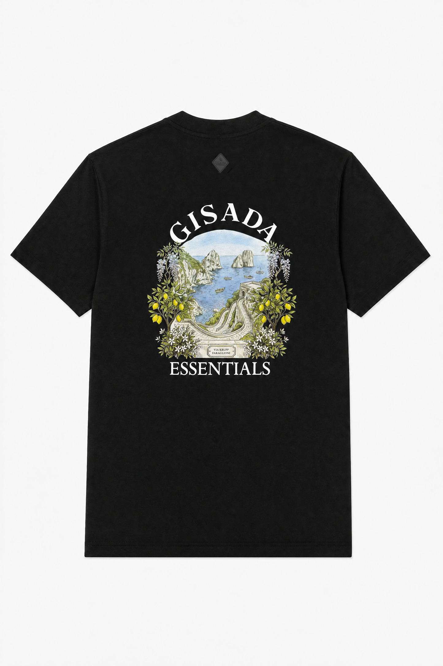 Fine Cotton Jersey Unisex T-Shirt With Print