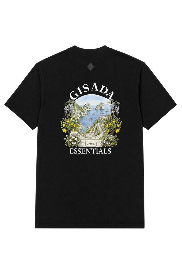 Fine Cotton Jersey Unisex T-Shirt With Print