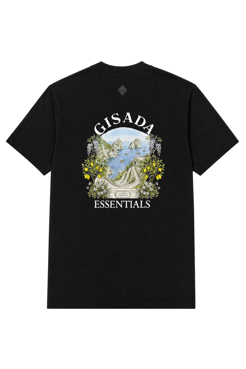Fine Cotton Jersey Unisex T-Shirt With Print