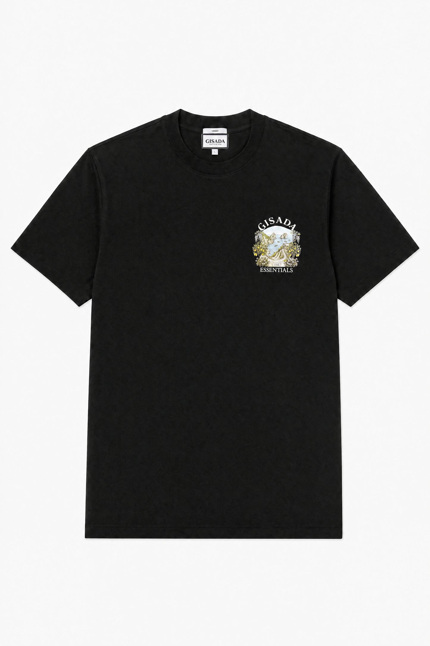 Fine Cotton Jersey Unisex T-Shirt With Print