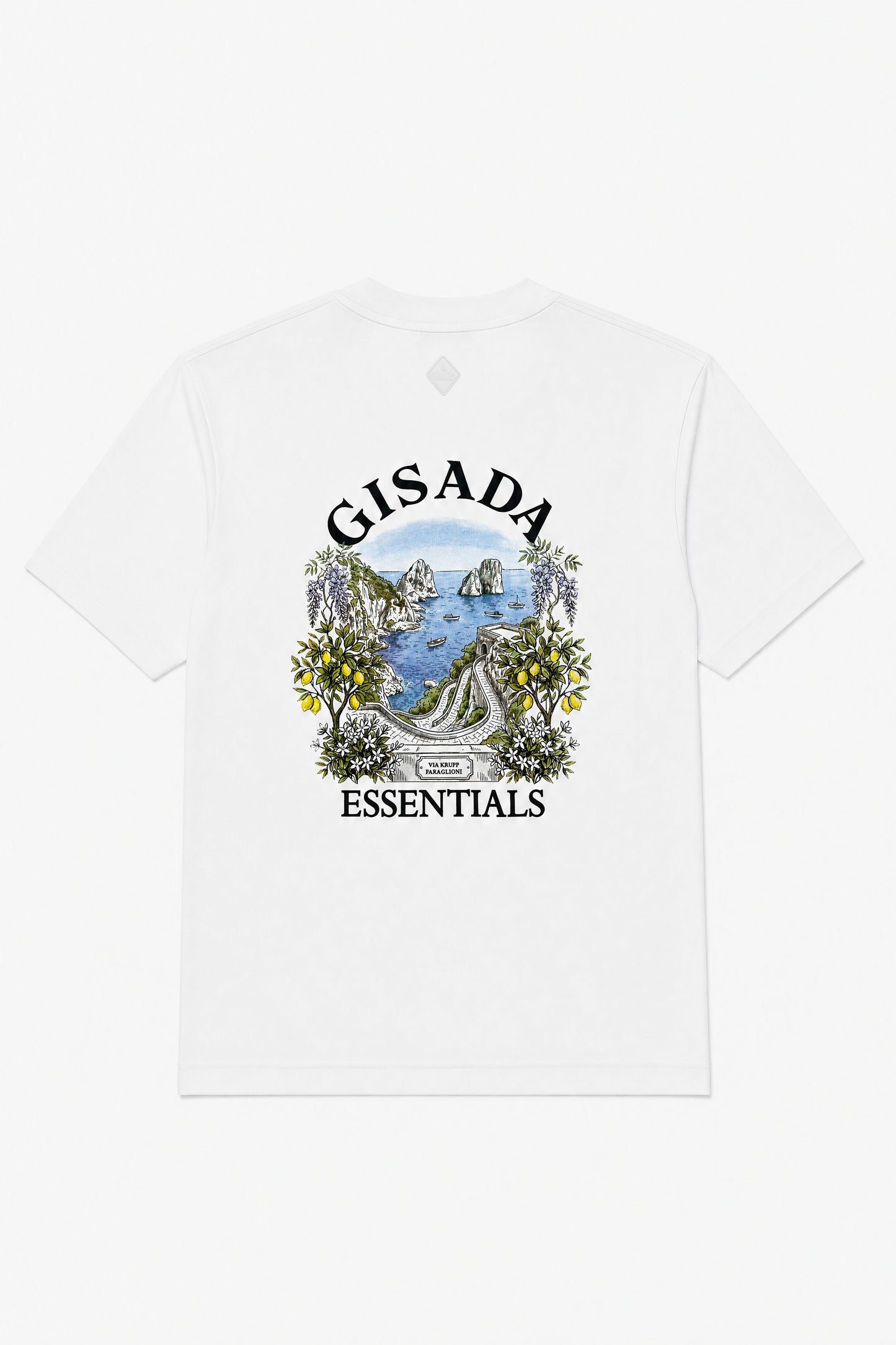 Fine Cotton Jersey Unisex T-Shirt With Print