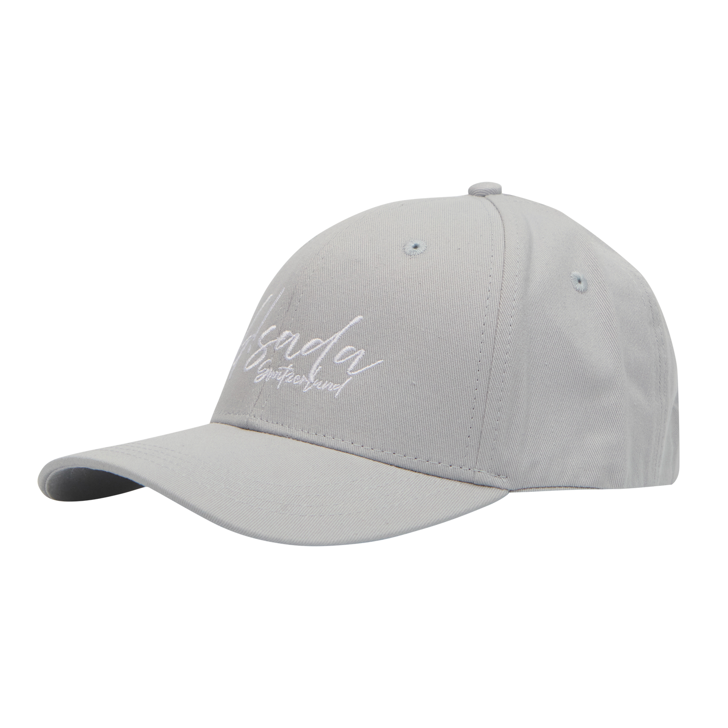 Cotton Twill Baseball Cap 3D Embroidered Italic Gisada Gisada Caps