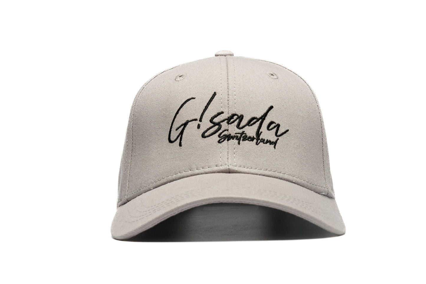 Cotton Twill Baseball Cap 3D Embroidered Italic Gisada Gisada Caps