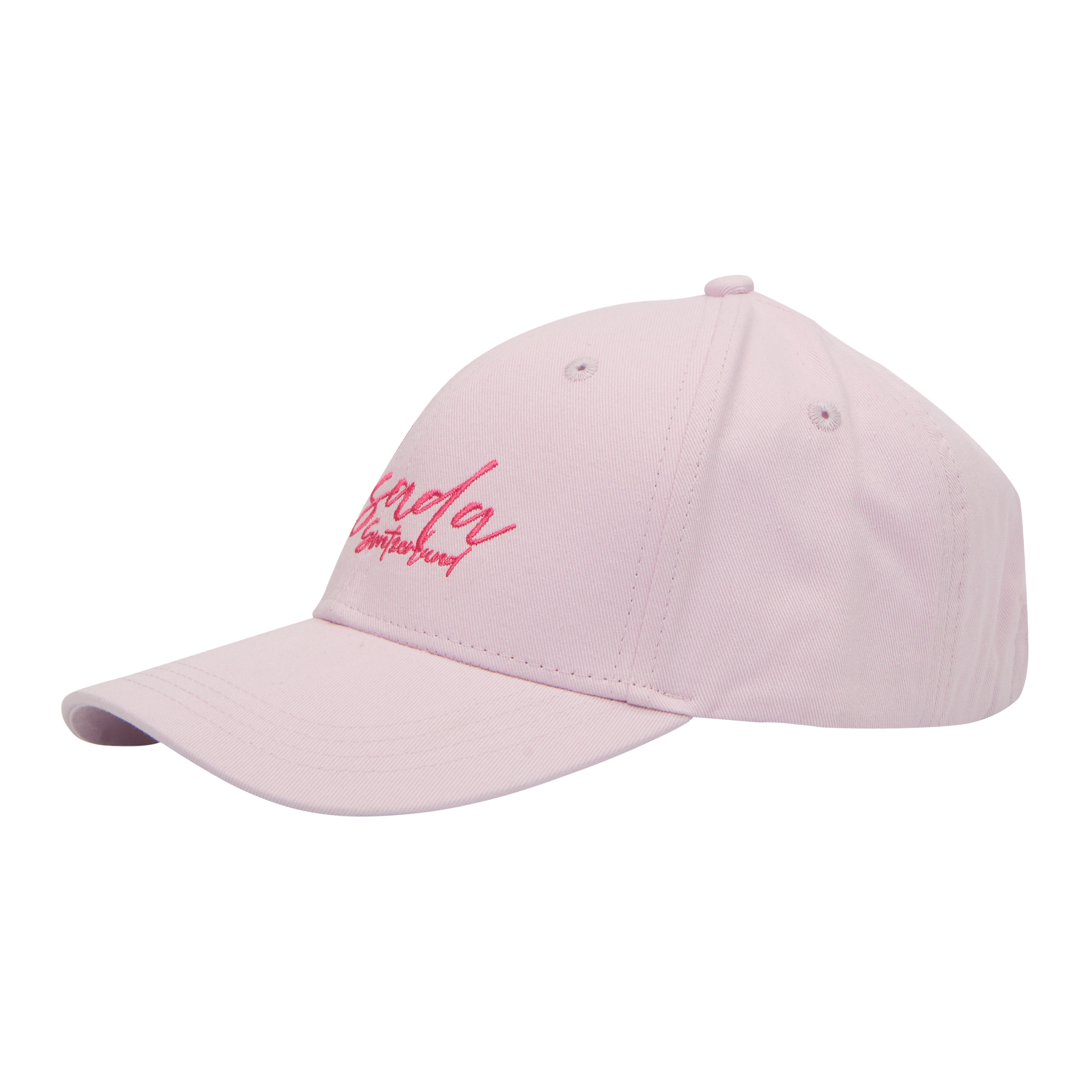 Cotton Twill Baseball Cap 3D Embroidered Italic Gisada Gisada Caps
