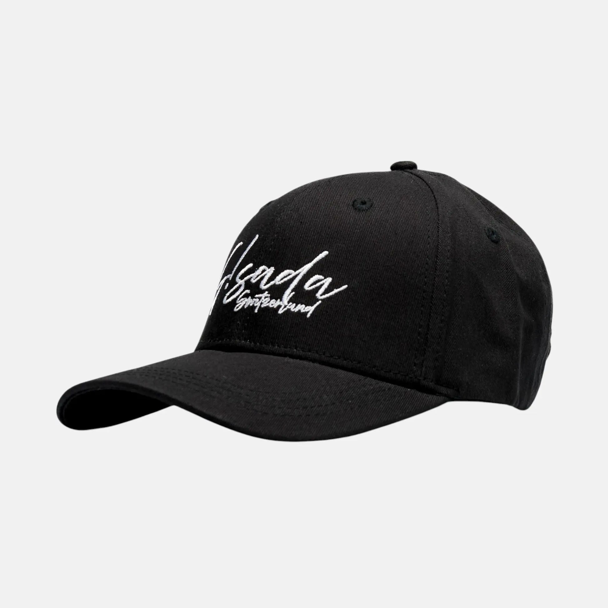 Cotton Twill Baseball Cap 3D Embroidered Italic Gisada - Gisada.com