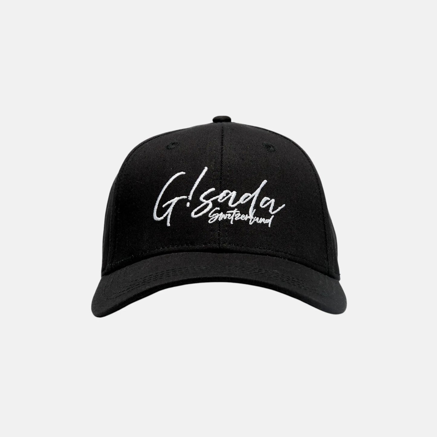 Cotton Twill Baseball Cap 3D Embroidered Italic Gisada - Gisada.com