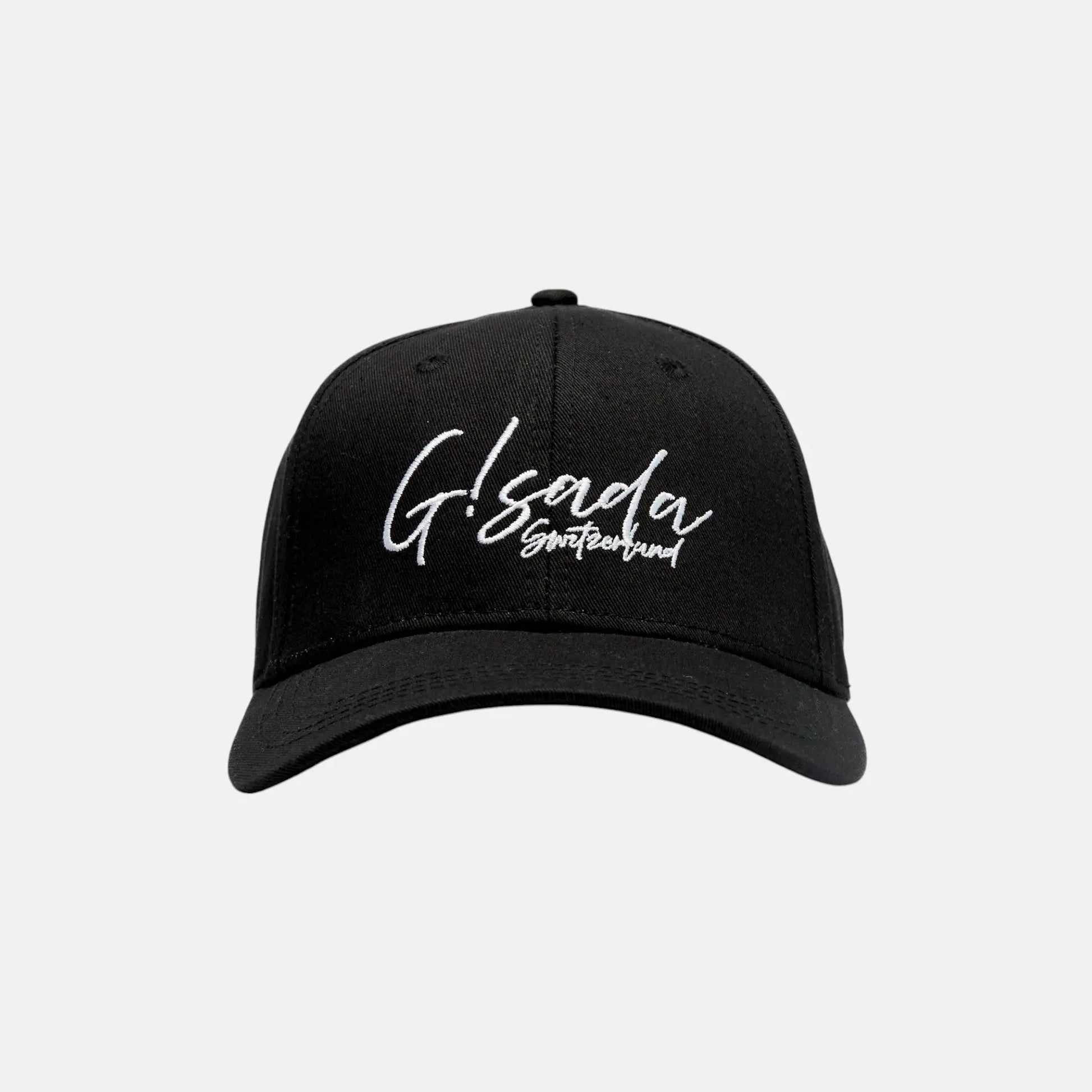Cotton Twill Baseball Cap 3D Embroidered Italic Gisada - Gisada.com