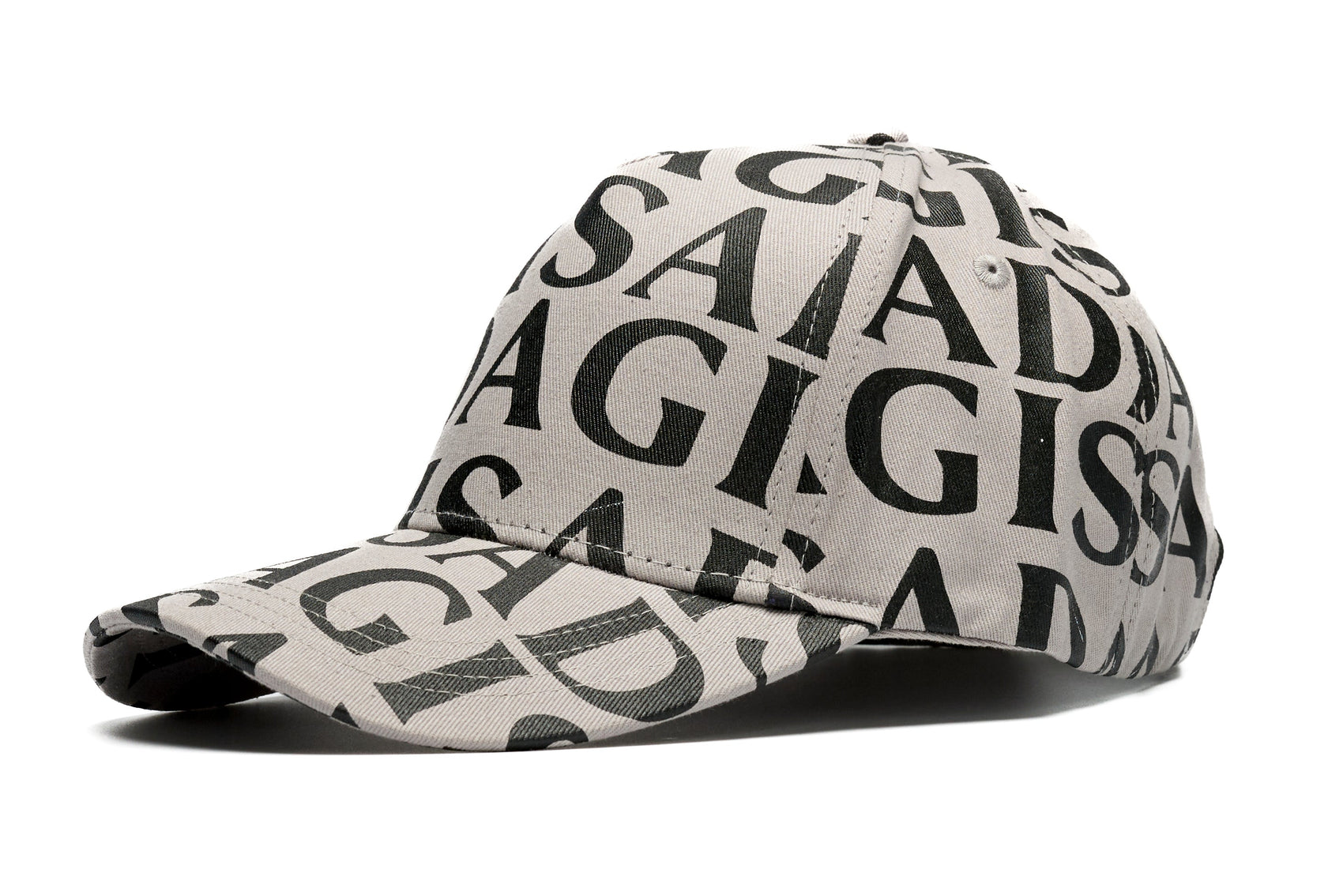 Cotton Twill Baseball Cap Gisada Allover Digital Print Gisada Caps
